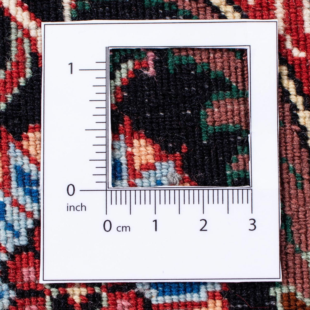 Tappeto Persero - Bidjar - 305 x 253 cm - rosso scuro