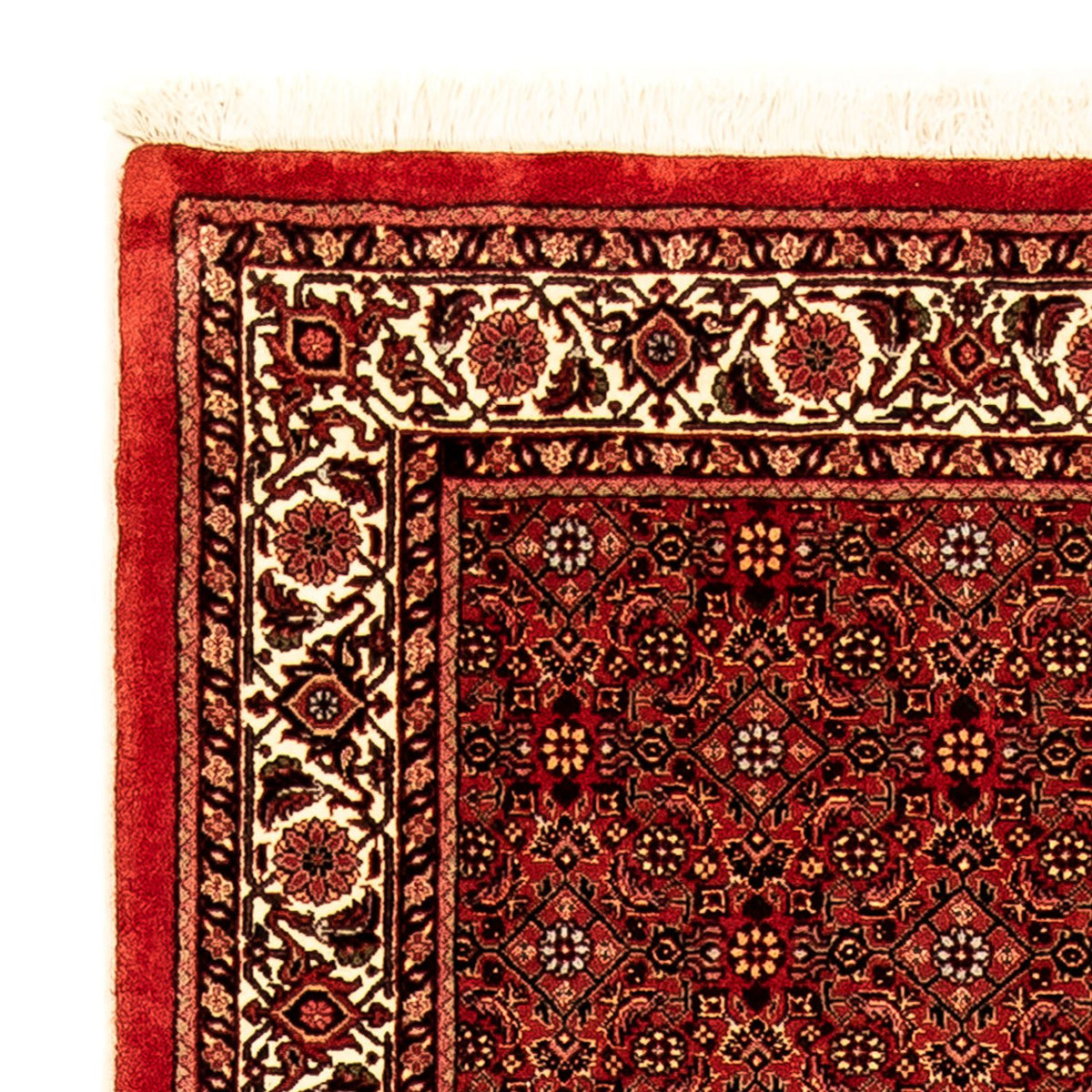 Tappeto corsia Tappeto Persero - Bidjar - 292 x 78 cm - rosso scuro