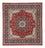 Tappeto Persero - Classico quadrato - 308 x 300 cm - rosso