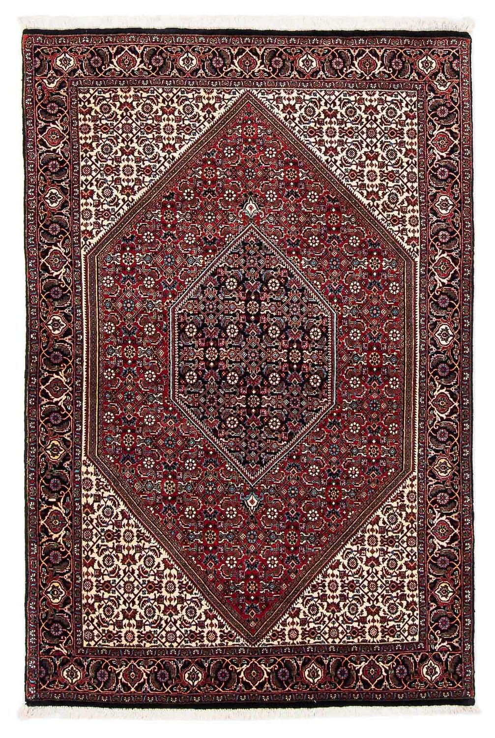 Tappeto Persero - Bidjar - 177 x 112 cm - rosso scuro