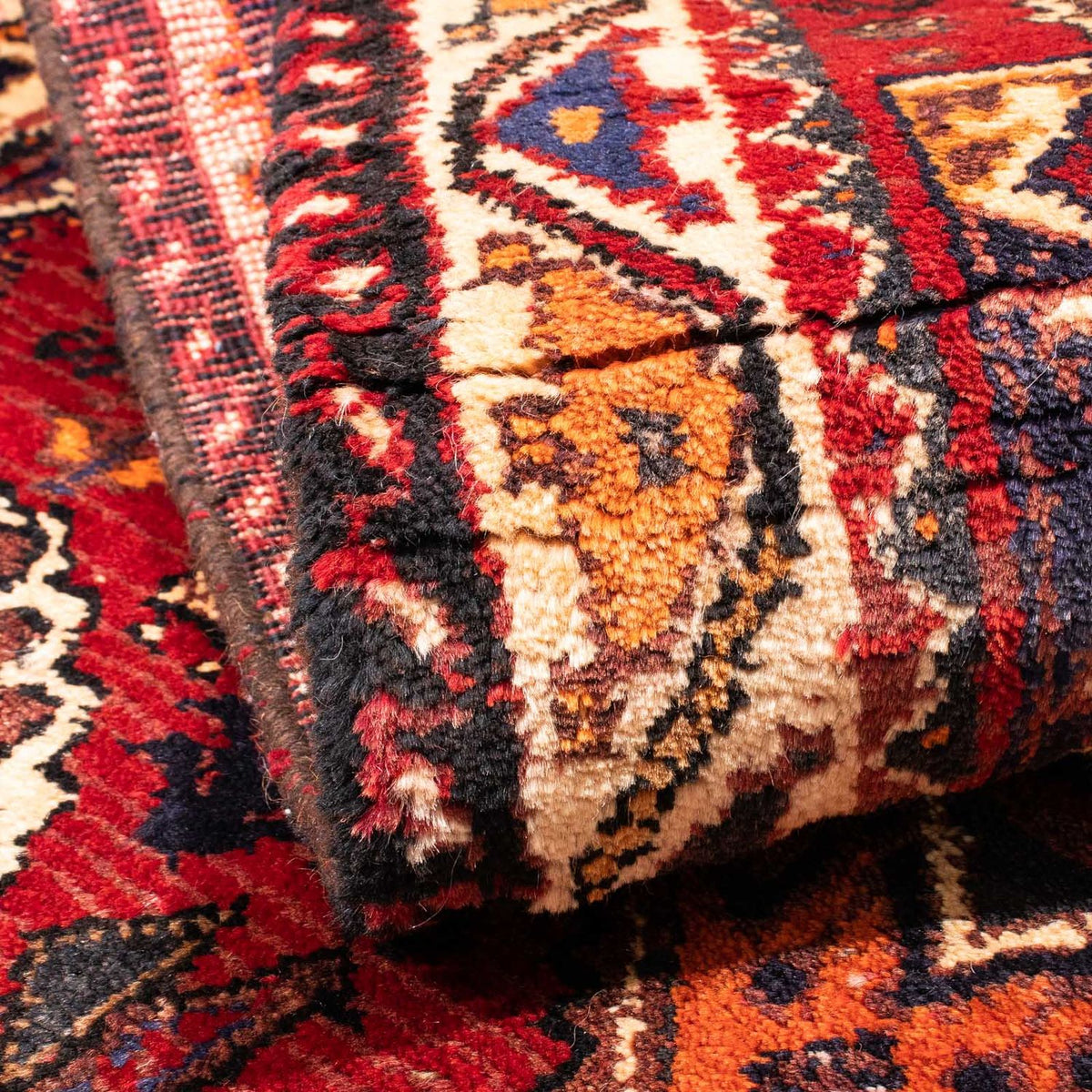 Tappeto Persero - Nomade - 152 x 100 cm - rosso scuro