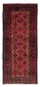 Tappeto corsia Tappeto Belutsch - 164 x 80 cm - rosso scuro
