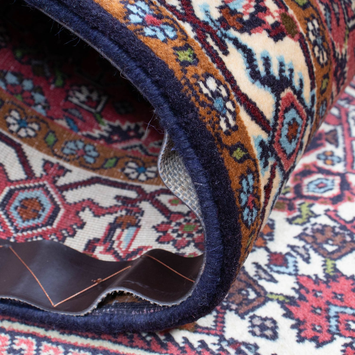 Tappeto corsia Tappeto Persero - Bidjar - 308 x 81 cm - rosso chiaro