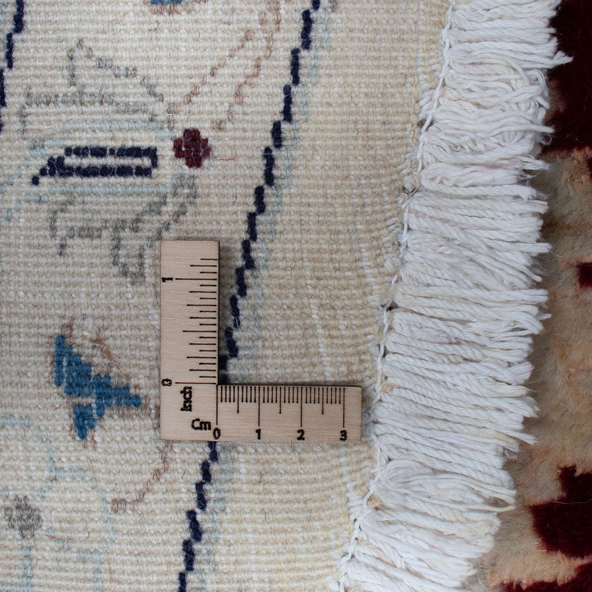 Tappeto Persero - Nain rotondo - 280 x 280 cm - rosso scuro