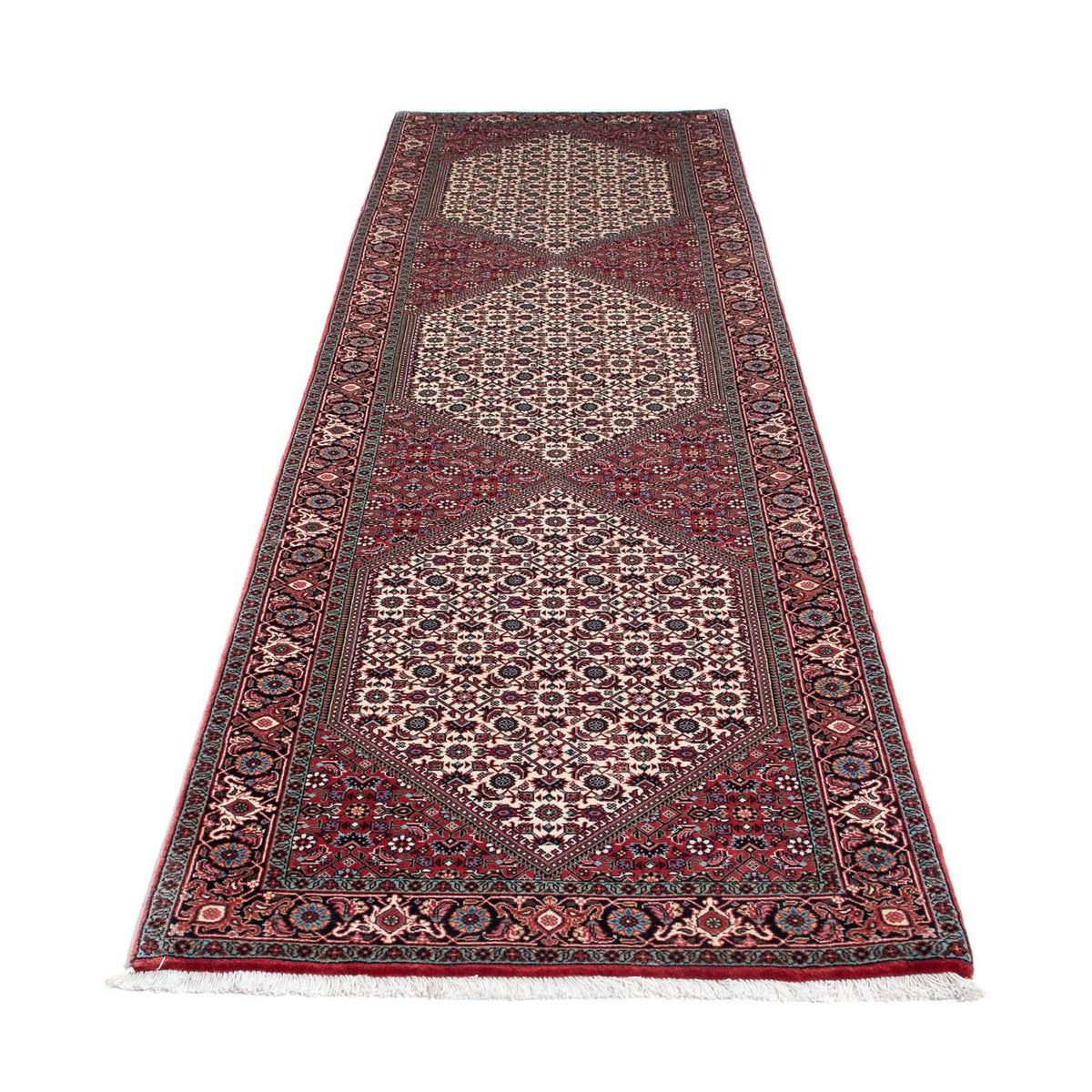 Tappeto corsia Tappeto Persero - Bidjar - 305 x 84 cm - beige