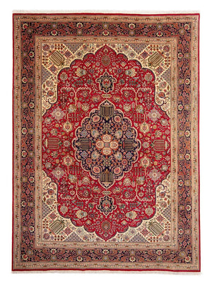 Tappeto Persero - Tabriz - Reale - 337 x 243 cm - rosso
