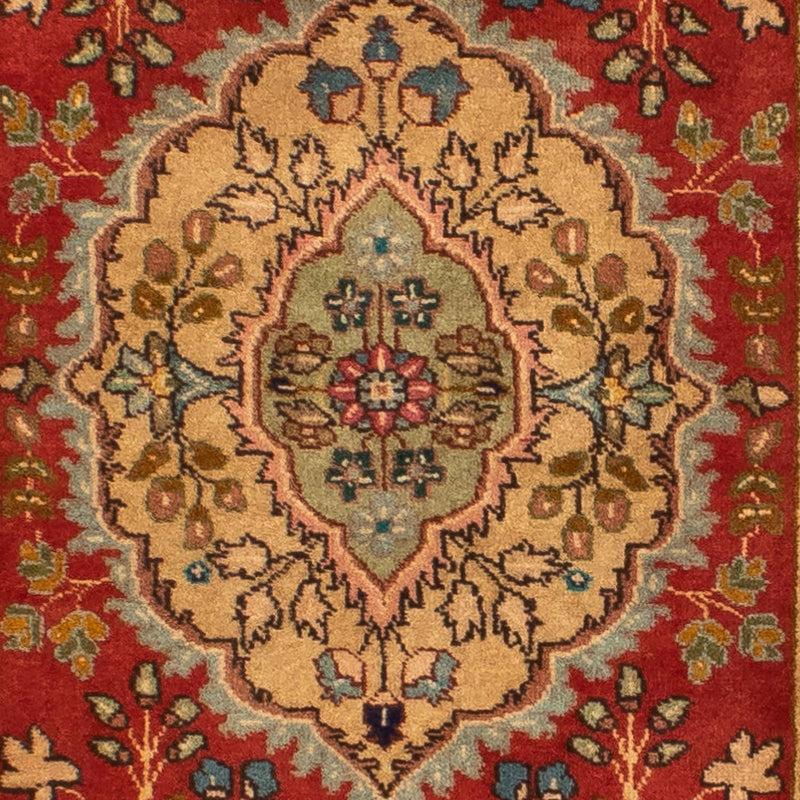 Tappeto corsia Tappeto Persero - Tabriz - Reale - 365 x 78 cm - rosso