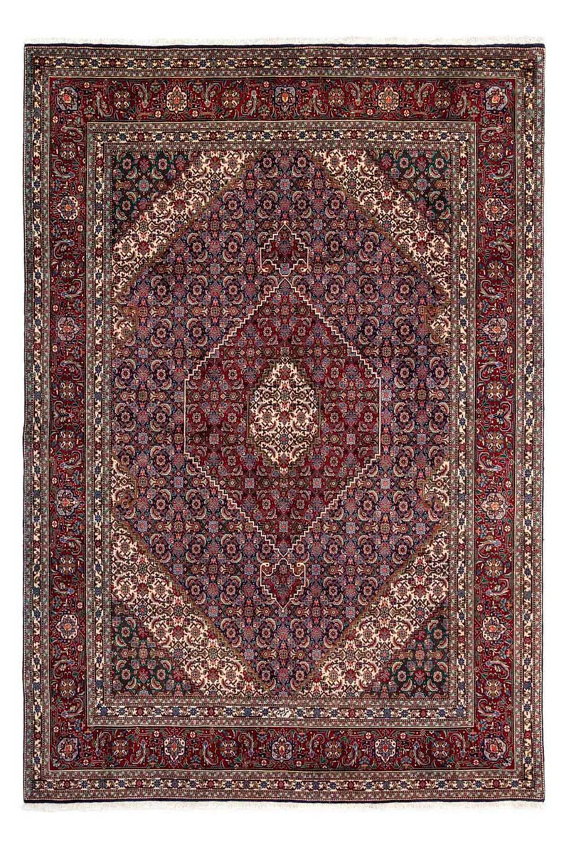 Tappeto Persero - Tabriz - Reale - 298 x 202 cm - rosso scuro