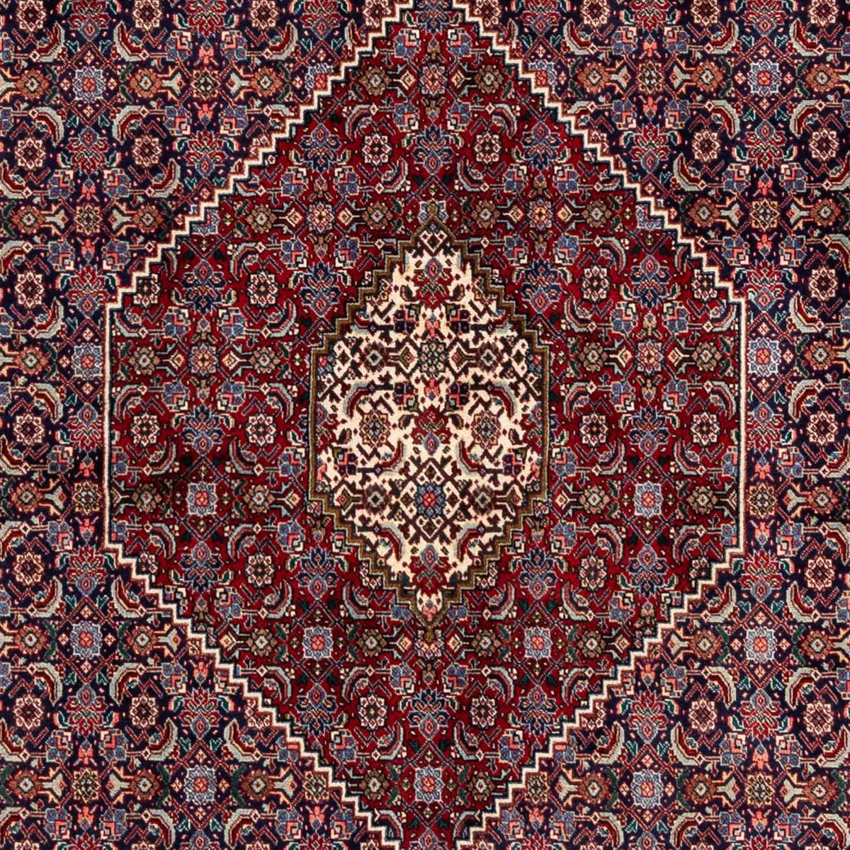 Tappeto Persero - Tabriz - Reale - 298 x 202 cm - rosso scuro