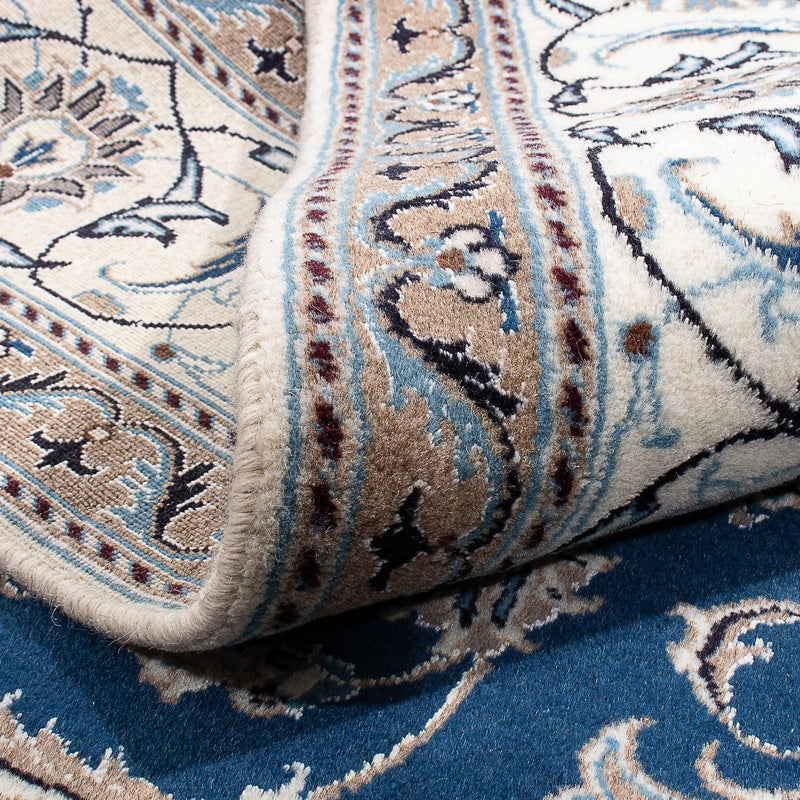 Tappeto Persero - Nain - 240 x 193 cm - blu