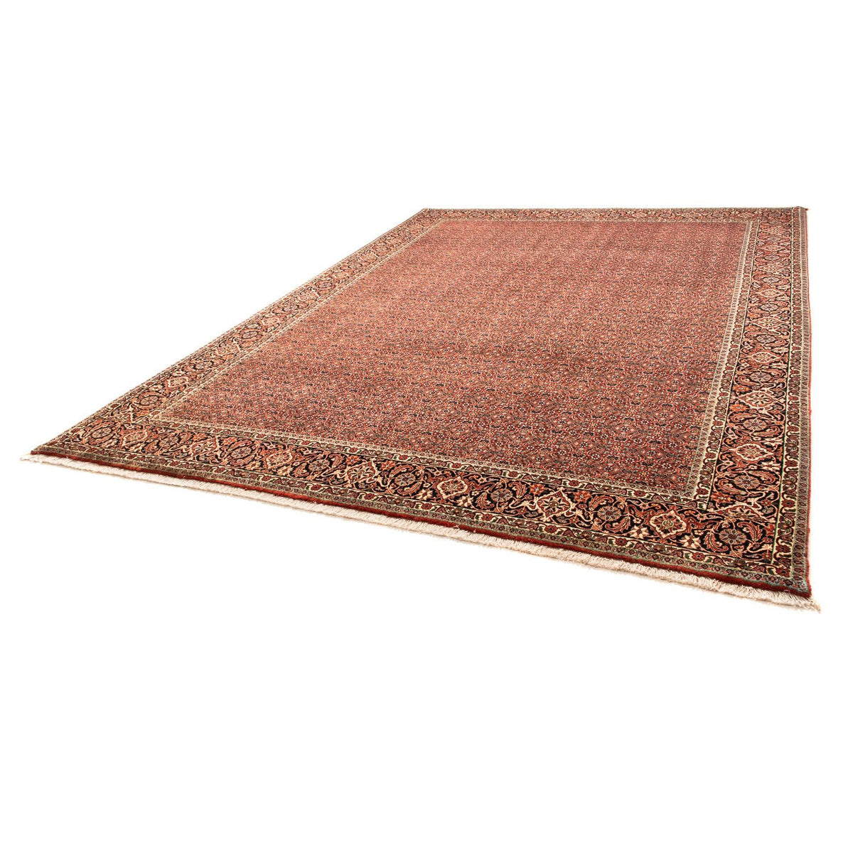 Tappeto Persero - Bidjar - 340 x 254 cm - rosso scuro