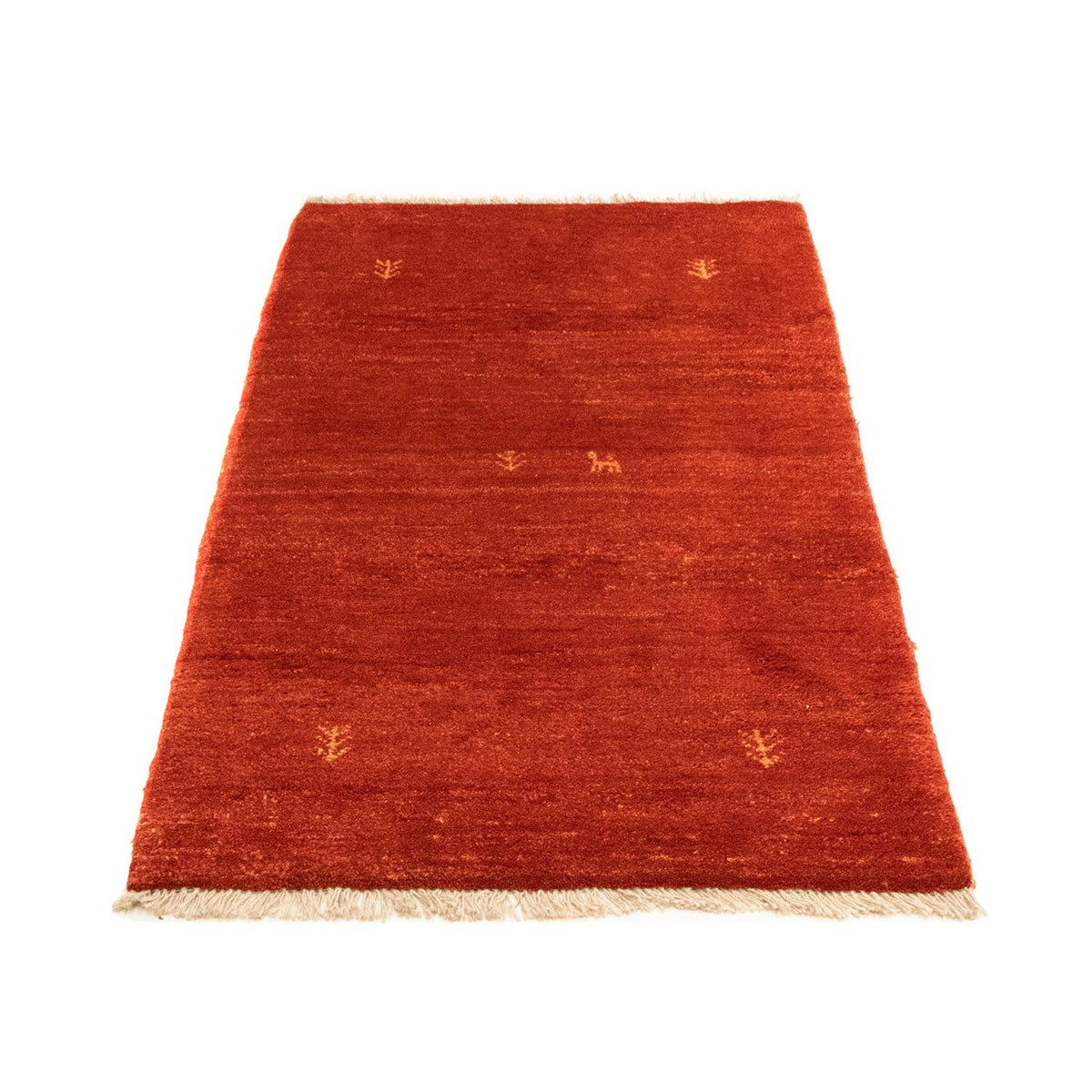 Tappeto Gabbeh - Persero - 135 x 74 cm - rosso