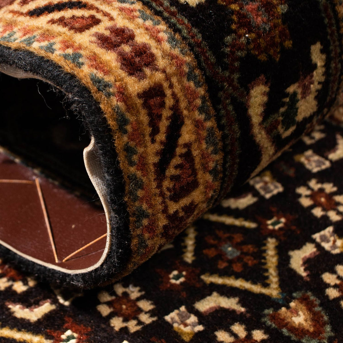 Tappeto corsia Tappeto Persero - Tabriz - 292 x 68 cm - multicolore