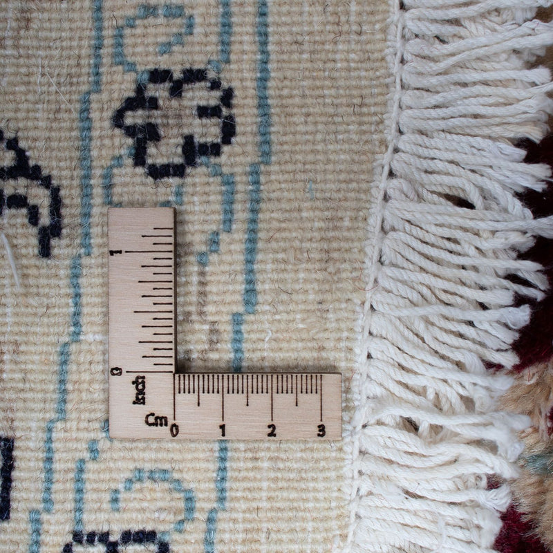 Tappeto Persero - Nain rotondo  - 295 x 295 cm - rosso scuro