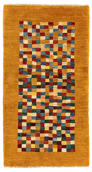 Tappeto Gabbeh - Persero - 137 x 73 cm - marrone