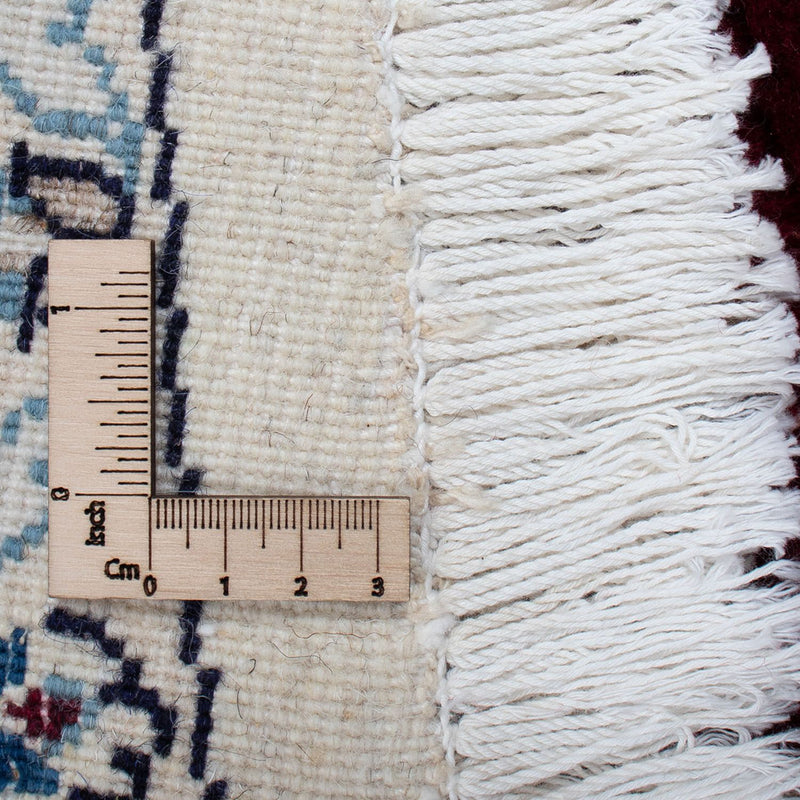 Tappeto Persero - Nain rotondo  - 252 x 252 cm - rosso scuro