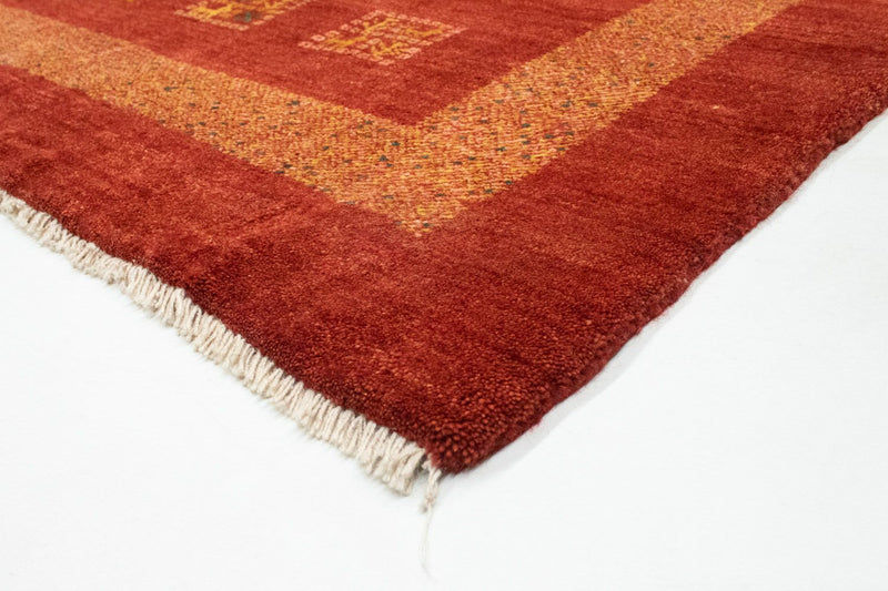 Tappeto Gabbeh - Persero - 187 x 149 cm - rosso