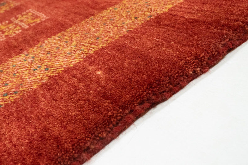Tappeto Gabbeh - Persero - 187 x 149 cm - rosso