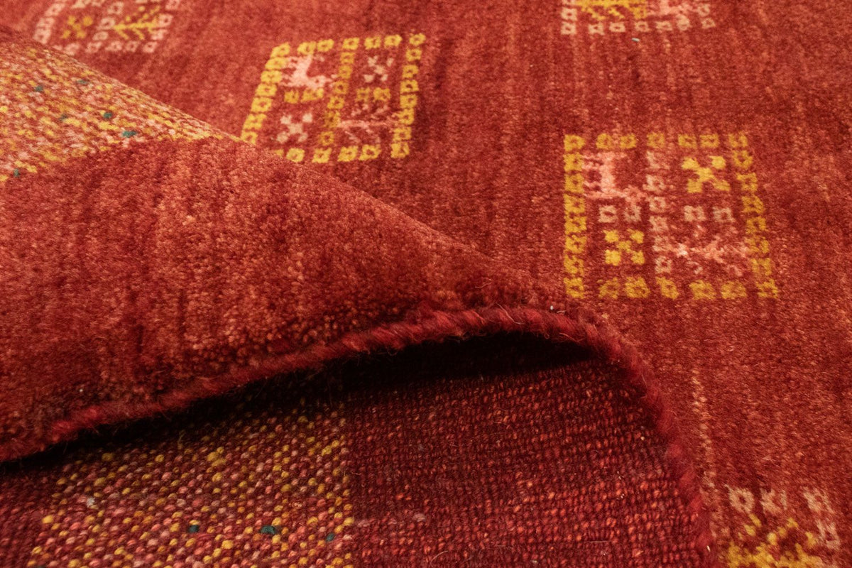 Tappeto Gabbeh - Persero - 187 x 149 cm - rosso