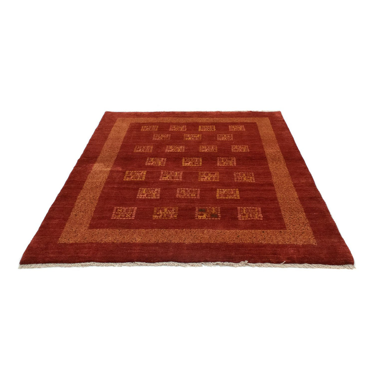 Tappeto Gabbeh - Persero - 187 x 149 cm - rosso
