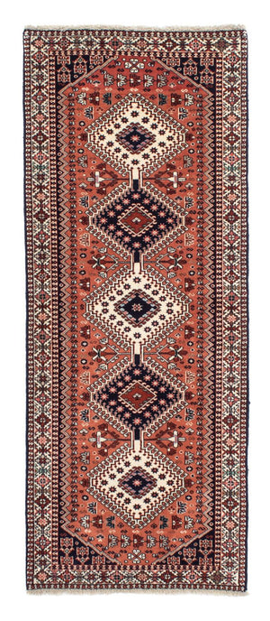 Tappeto corsia Tappeto Persero - Nomade - 202 x 81 cm - rosso chiaro