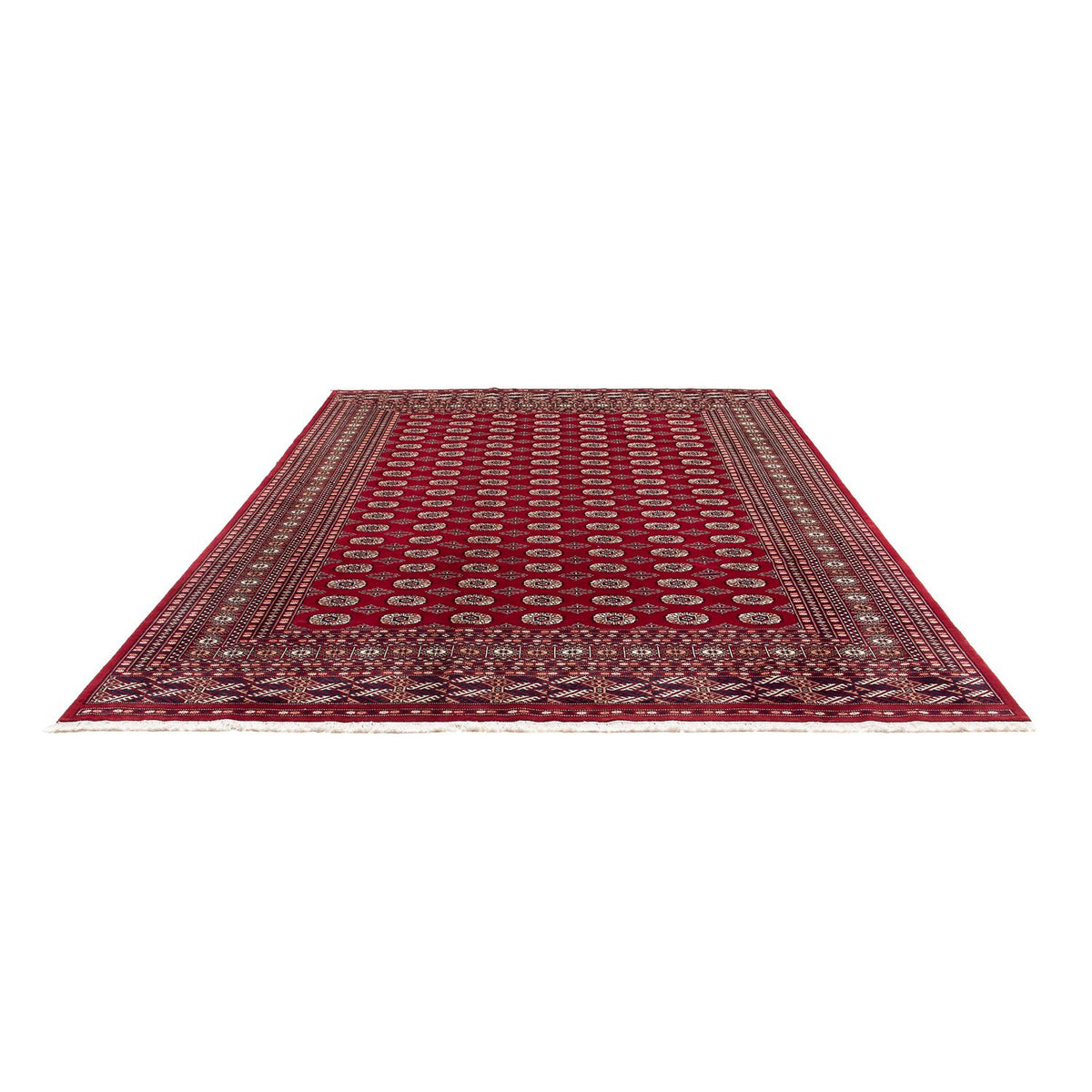Tappeto afgano - Bukhara - 303 x 253 cm - rosso