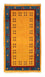 Tappeto corsia Tappeto Gabbeh - Loribaft Persero - 194 x 103 cm - oro