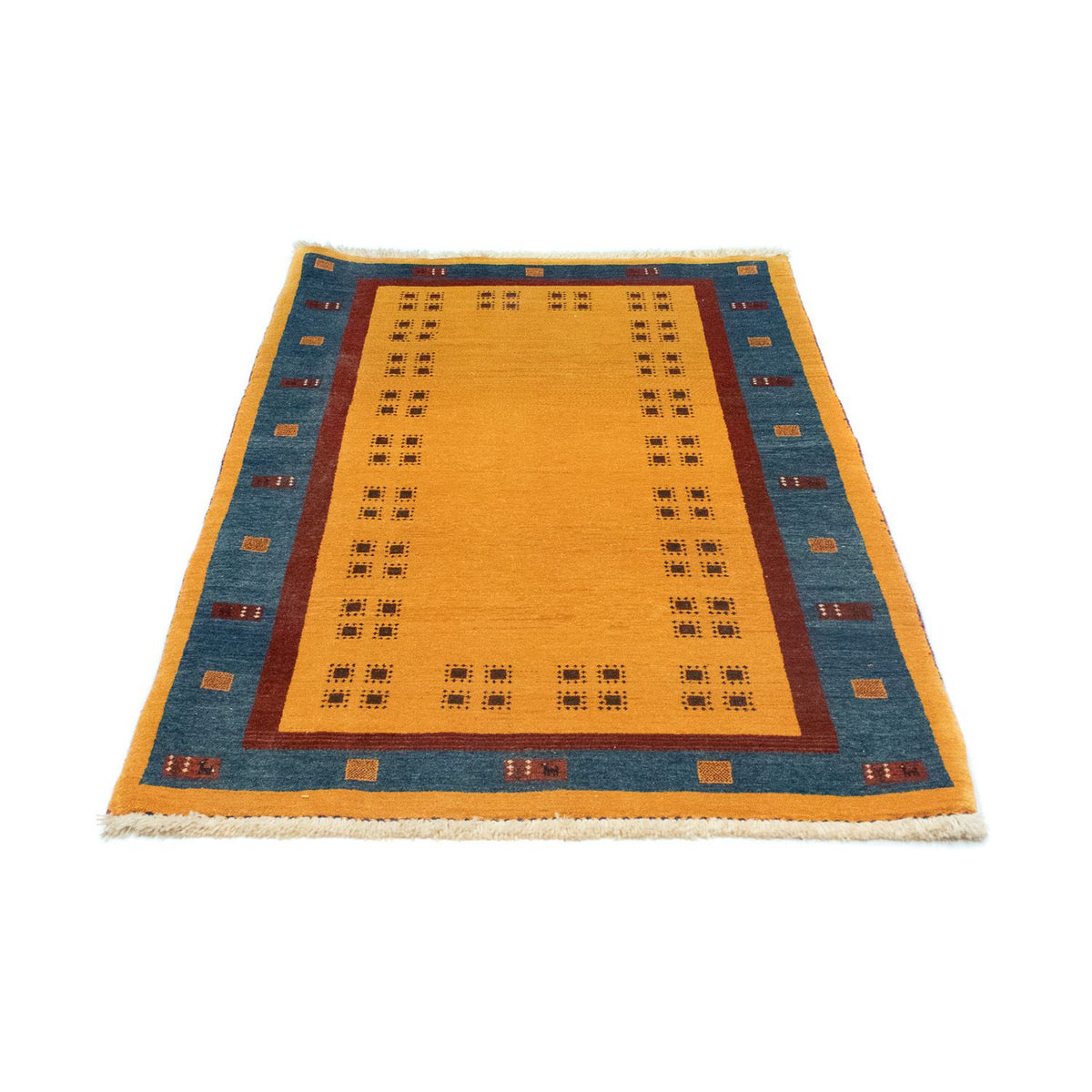 Tappeto corsia Tappeto Gabbeh - Loribaft Persero - 194 x 103 cm - oro