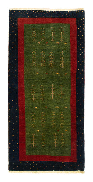 Tappeto corsia Tappeto Gabbeh - Loribaft Persero - 203 x 94 cm - multicolore