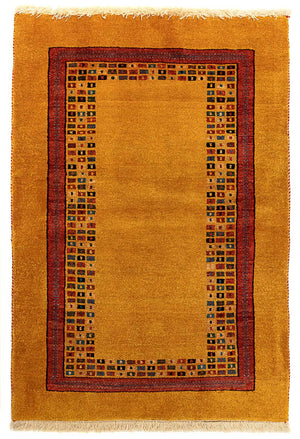 Tappeto Gabbeh - Loribaft Persero - 118 x 84 cm - marrone