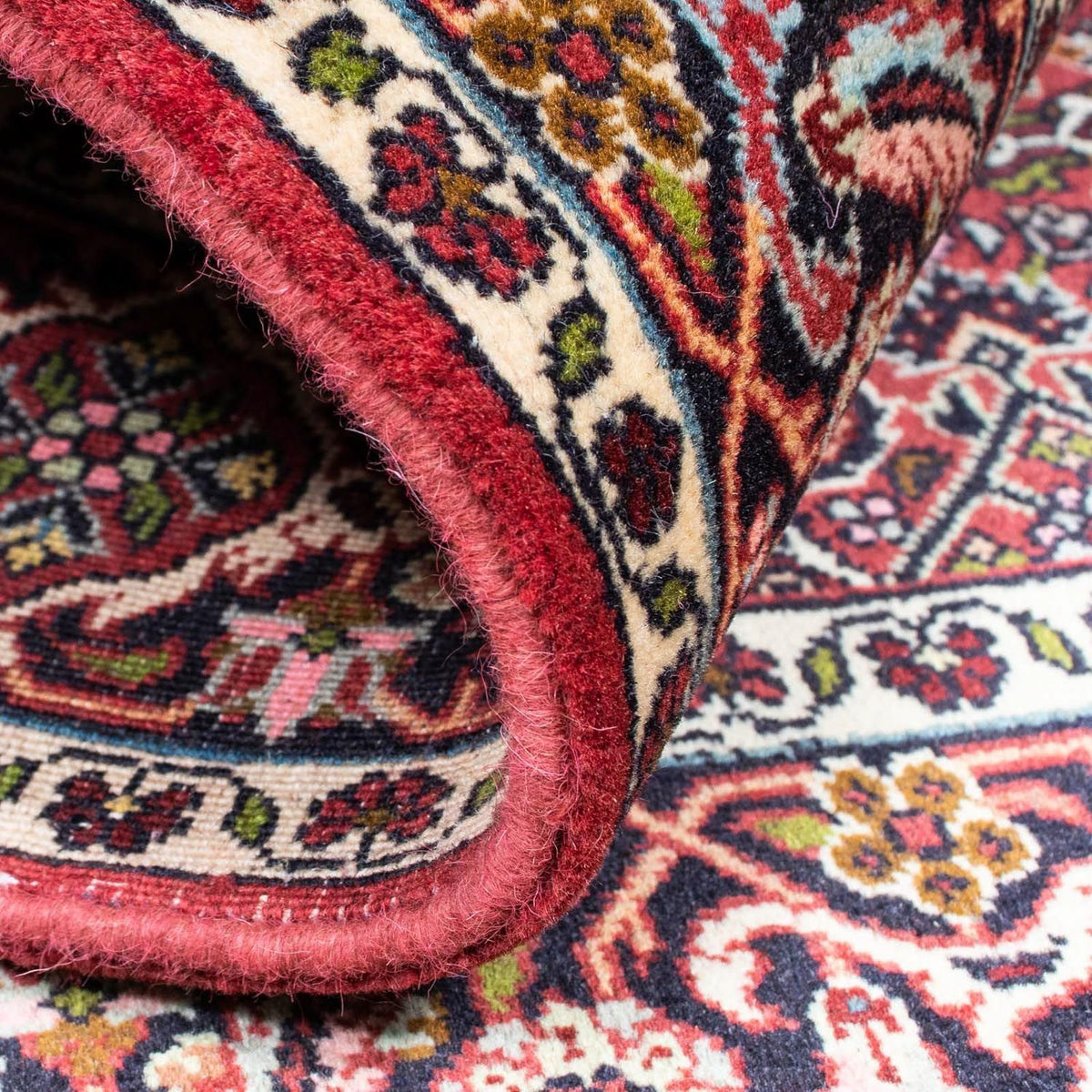 Tappeto Persero - Bidjar - 205 x 141 cm - rosso