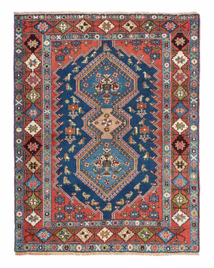 Tappeto Persero - Nomade - 136 x 105 cm - rosso chiaro