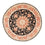 Tappeto Persero - Tabriz - Reale rotondo  - 153 x 153 cm - blu scuro