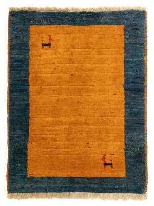 Tappeto Gabbeh - Persero - 85 x 64 cm - oro