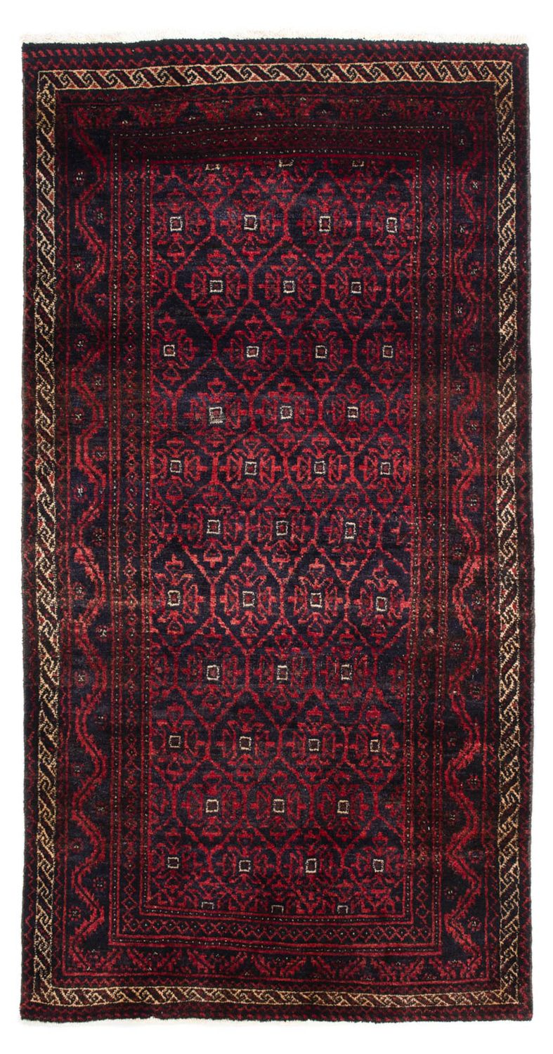 Tappeto corsia Tappeto Belutsch - 177 x 92 cm - rosso scuro