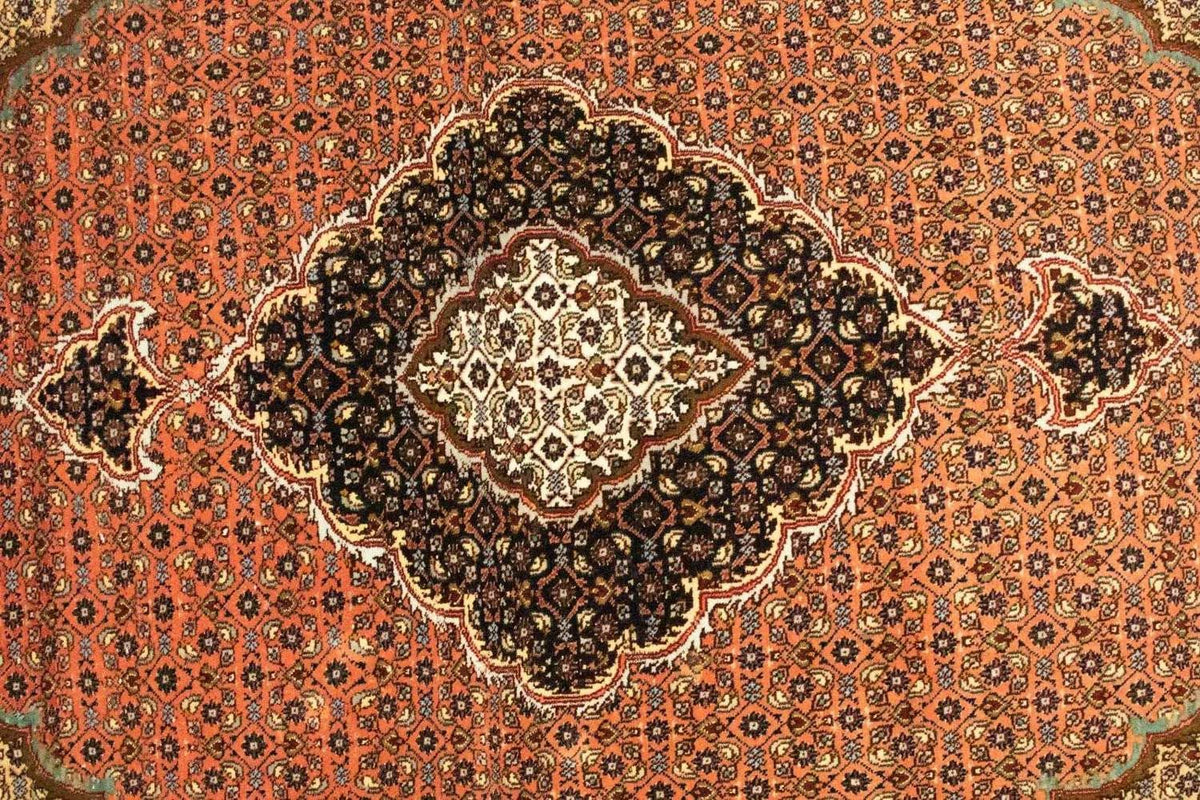 Tappeto Persero - Tabriz - Reale - 155 x 107 cm - ruggine