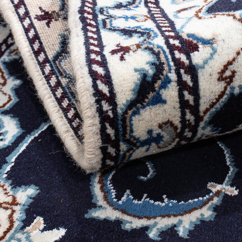 Tappeto Persero - Nain - 136 x 88 cm - blu scuro