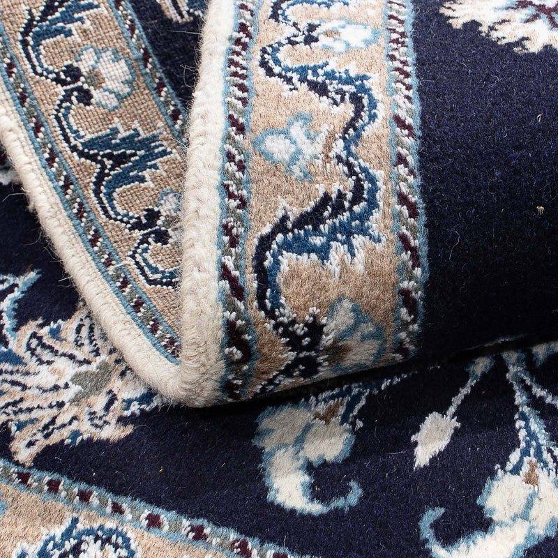 Tappeto Persero - Nain - 144 x 97 cm - blu scuro