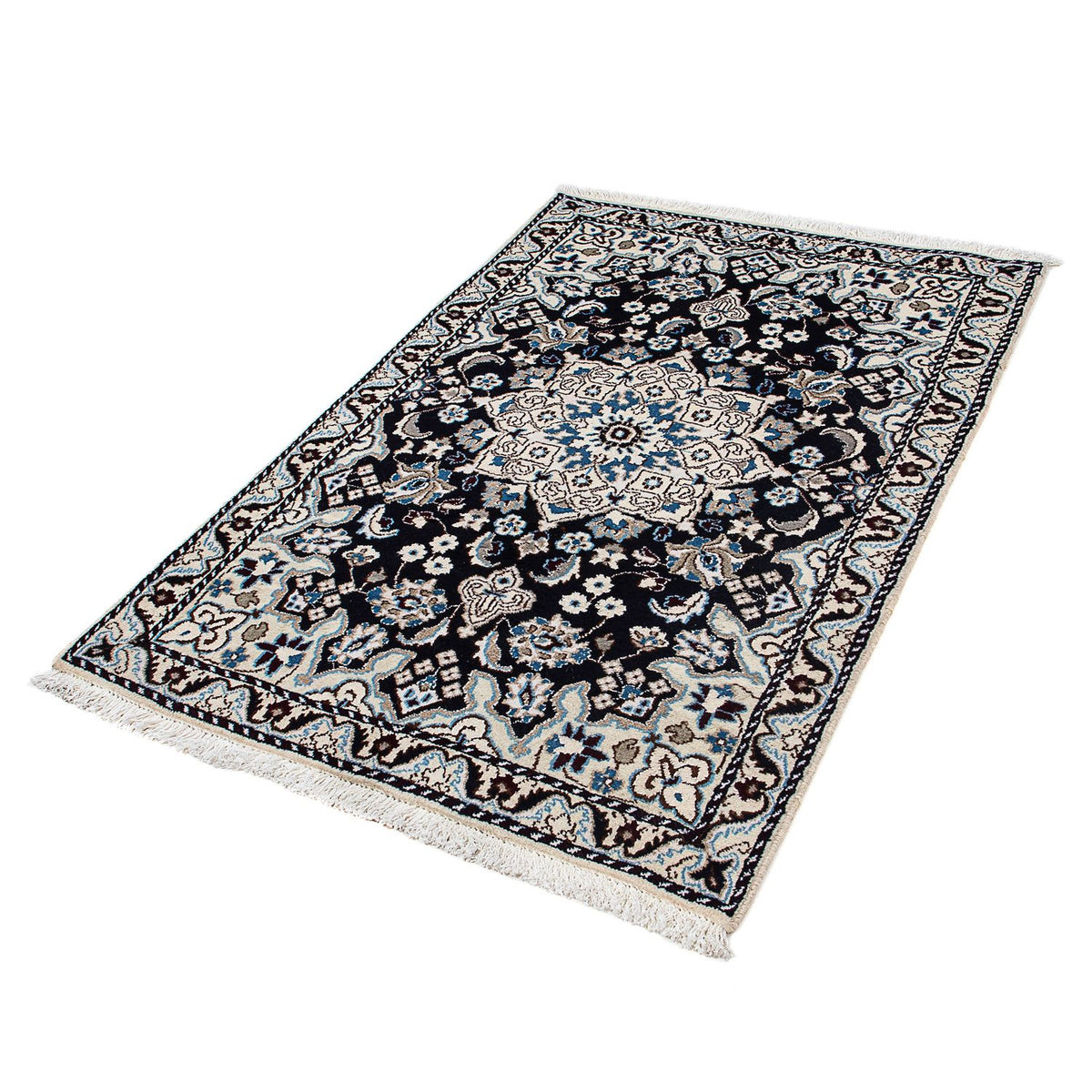 Tappeto Persero - Nain - 137 x 92 cm - blu scuro
