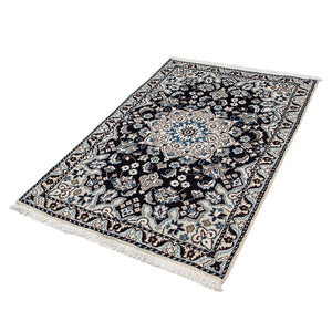 Tappeto Persero - Nain - 137 x 92 cm - blu scuro