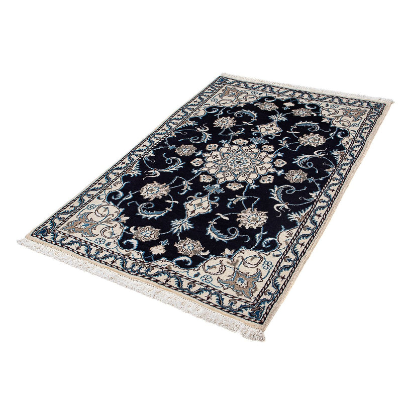 Tappeto Persero - Nain - 140 x 87 cm - blu scuro