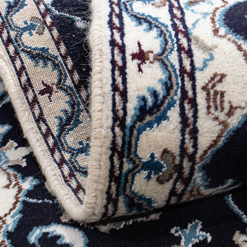 Tappeto Persero - Nain - 140 x 87 cm - blu scuro