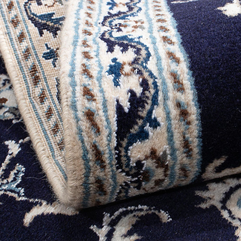 Tappeto Persero - Nain - 149 x 94 cm - blu scuro