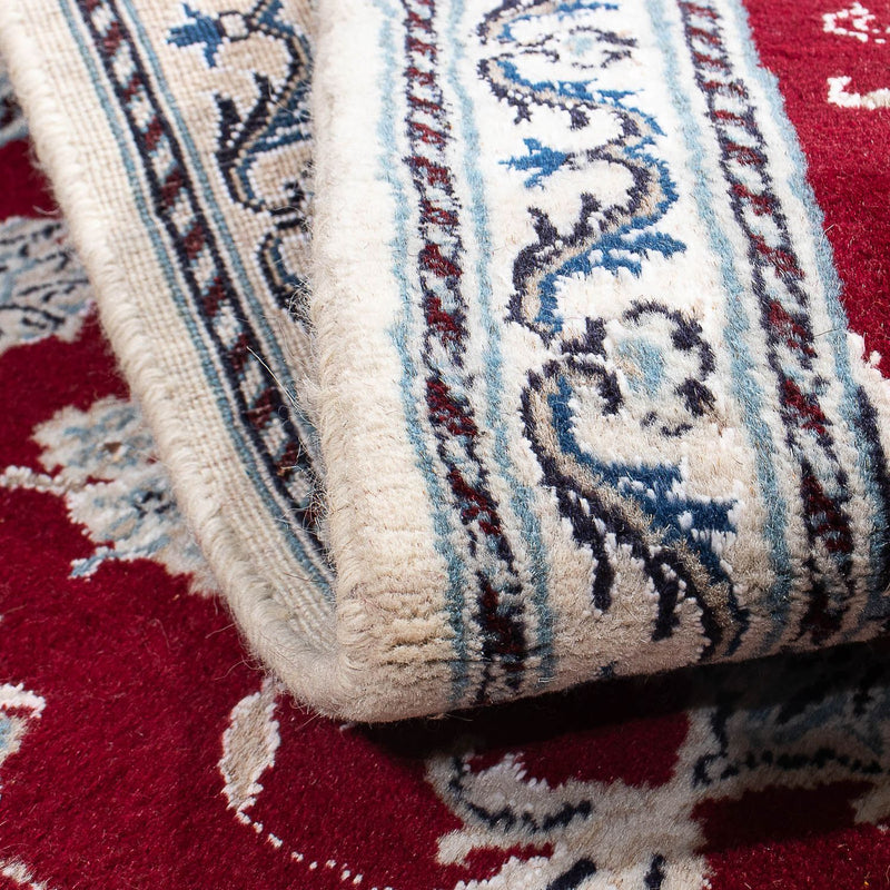 Tappeto Persero - Nain - 142 x 95 cm - rosso scuro
