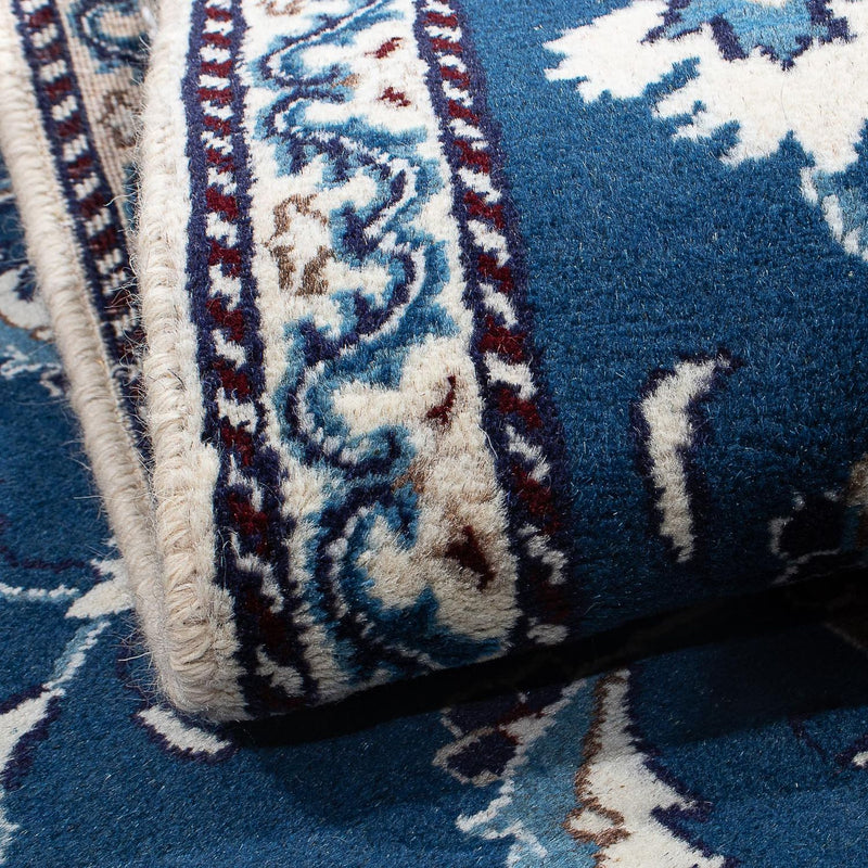 Tappeto Persero - Nain - 135 x 90 cm - blu scuro