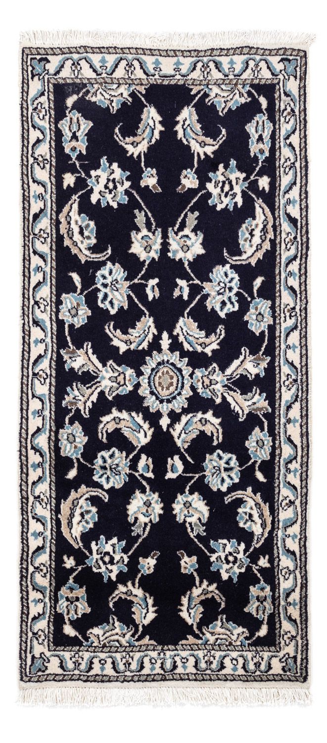 Tappeto Persero - Nain - 142 x 66 cm - blu scuro
