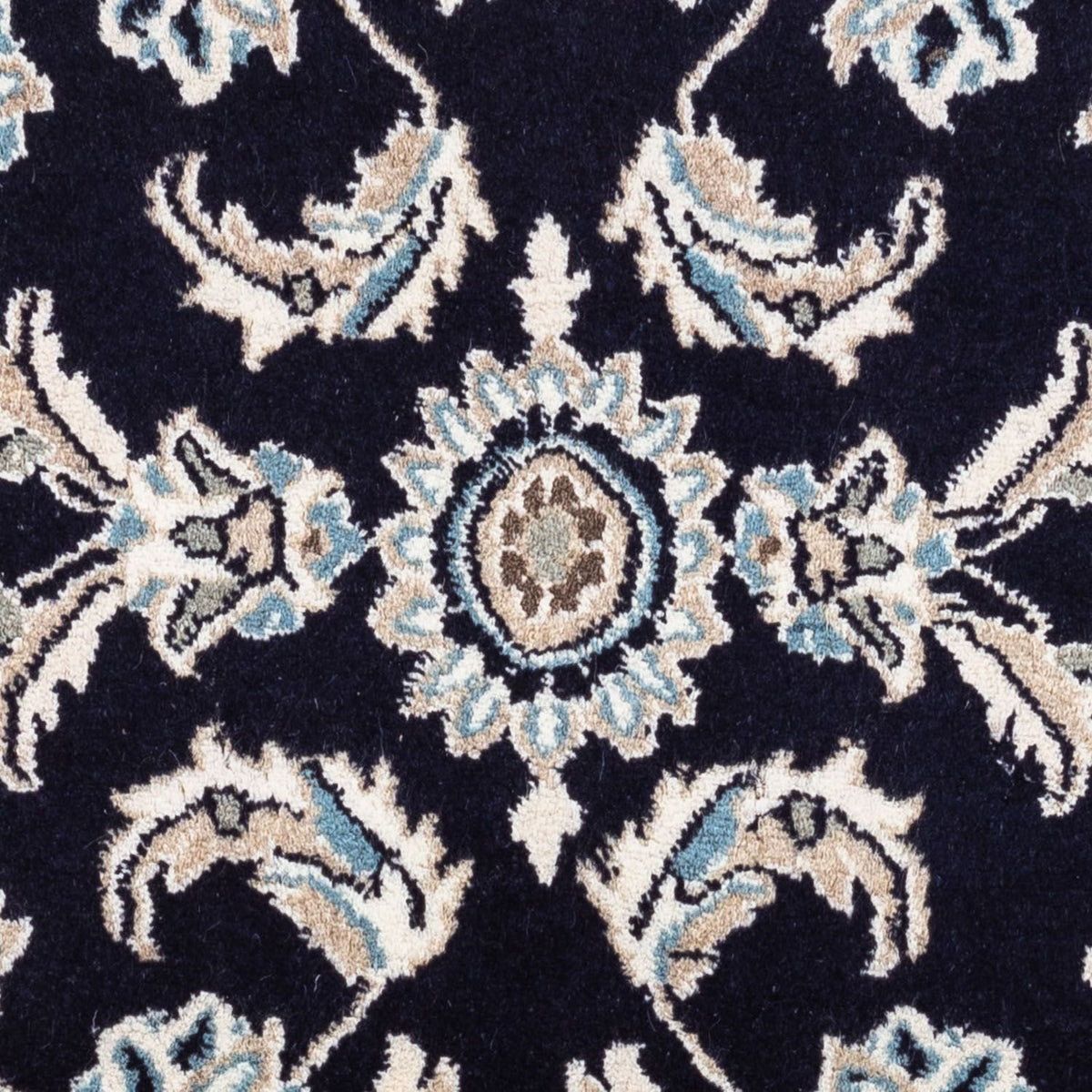 Tappeto Persero - Nain - 142 x 66 cm - blu scuro