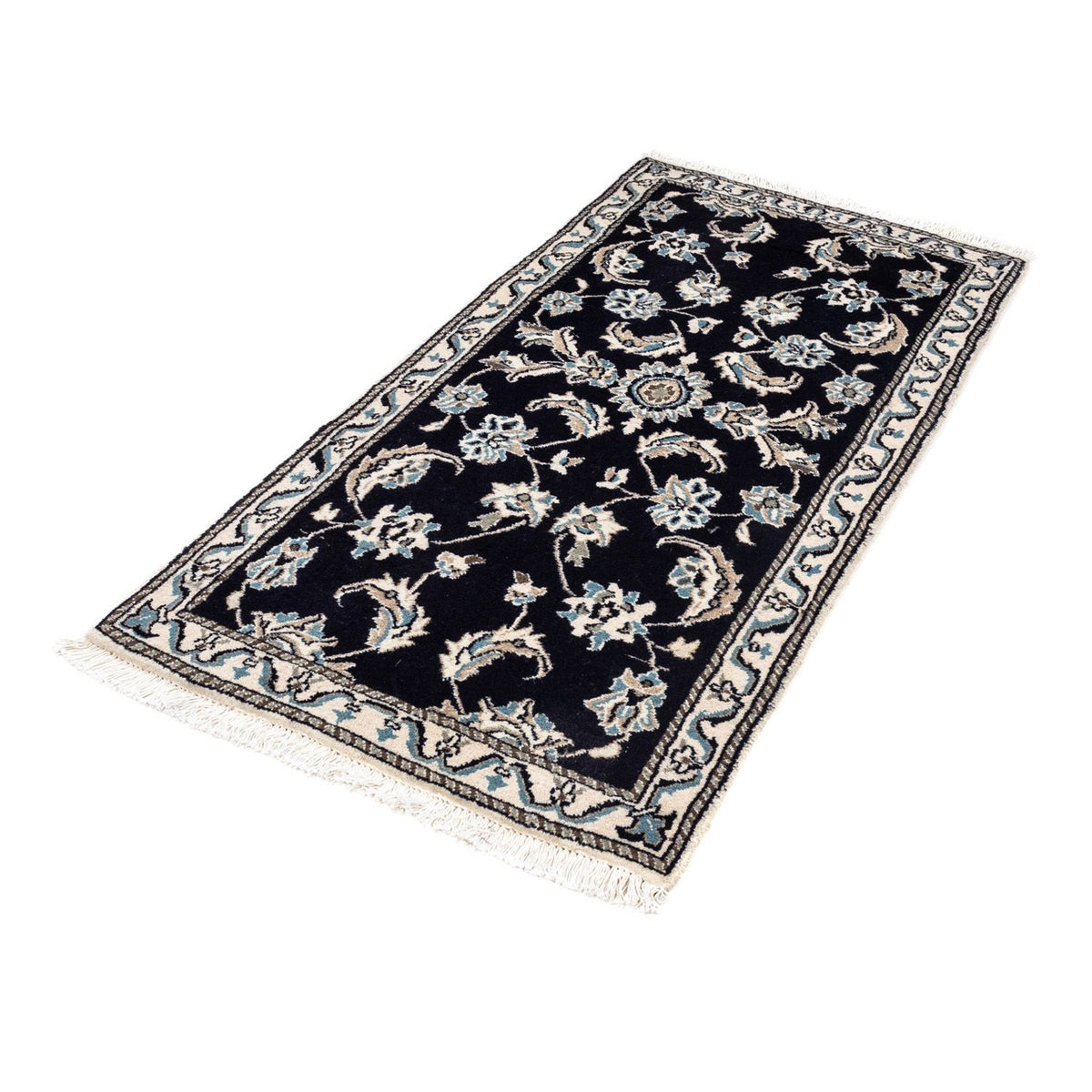 Tappeto Persero - Nain - 142 x 66 cm - blu scuro