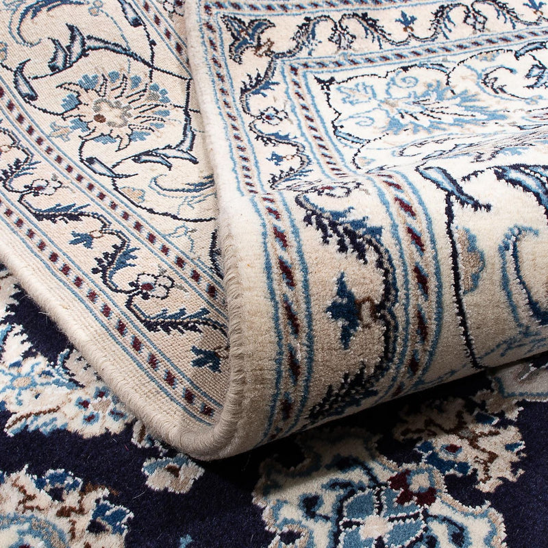 Tappeto Persero - Nain - 250 x 194 cm - blu scuro
