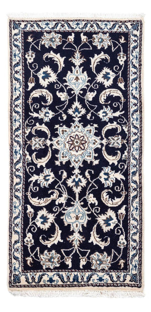 Tappeto Persero - Nain - 136 x 68 cm - blu scuro